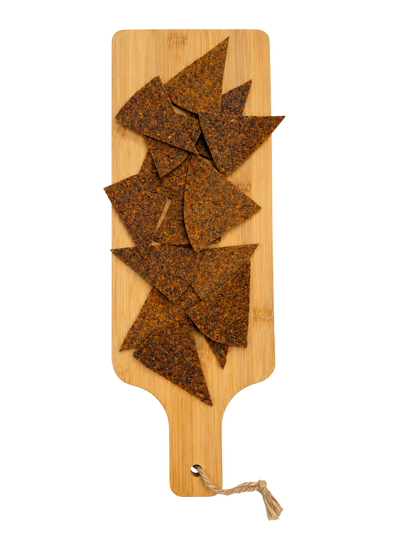 Wrap It Up Raw soft veggie chips, gluten-free, vegan, 7g fibre per serving